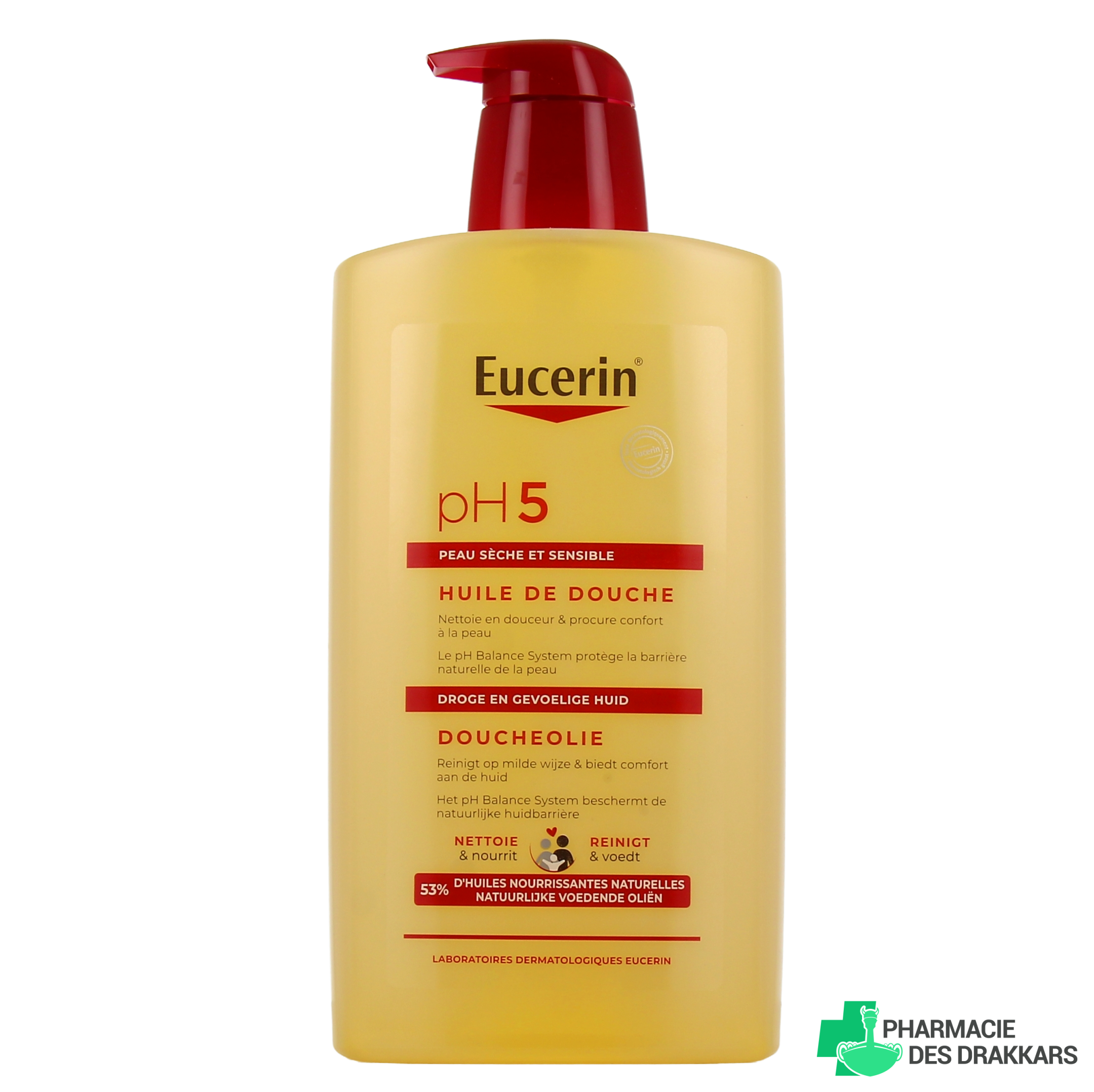 EUCERIN PH5 aceite de ducha corporal 1000 ml