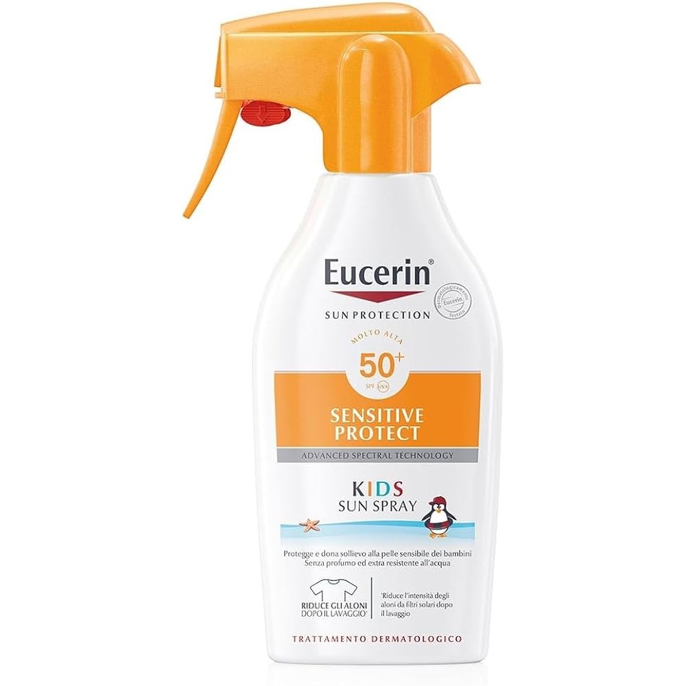 EUCERIN SUN SENSITIVE PROTECT KIDS spray gun SPF50 250 ml