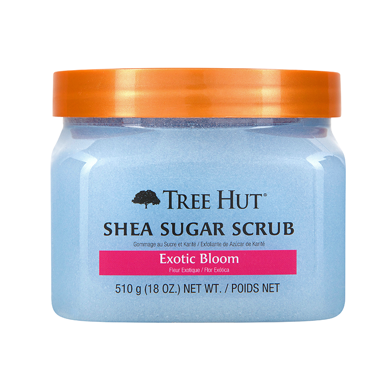 TREE HUT Exfoliating sugar scrub exotic flower 510 gr