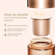 CLARINS EXTRA FIRMING night cream dry skin refill 50 ml
