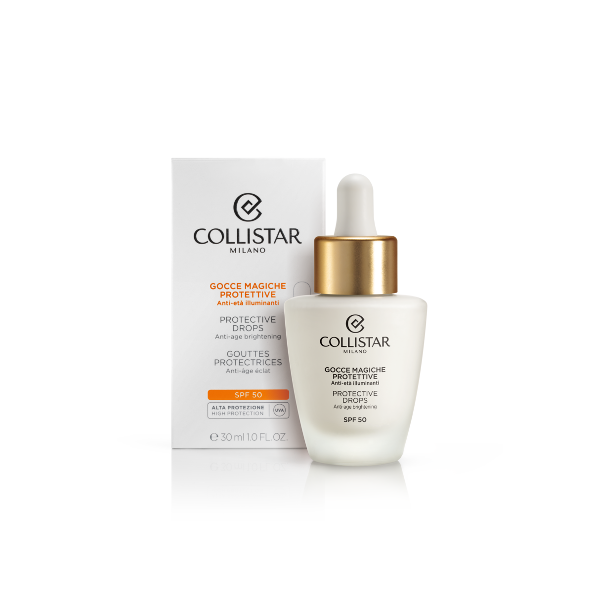 COLLISTAR MAGIC PROTECTIVE DROPS anti-aging SPF50+ 30 ml