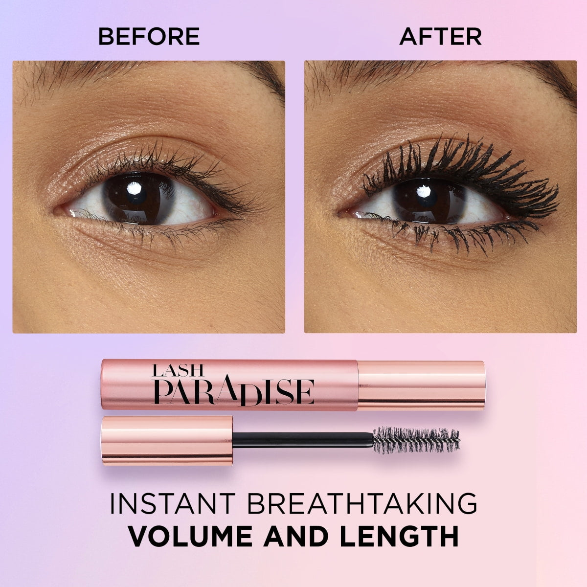 L'ORÉAL PARIS LASH PARADISE eye mascara #01-black