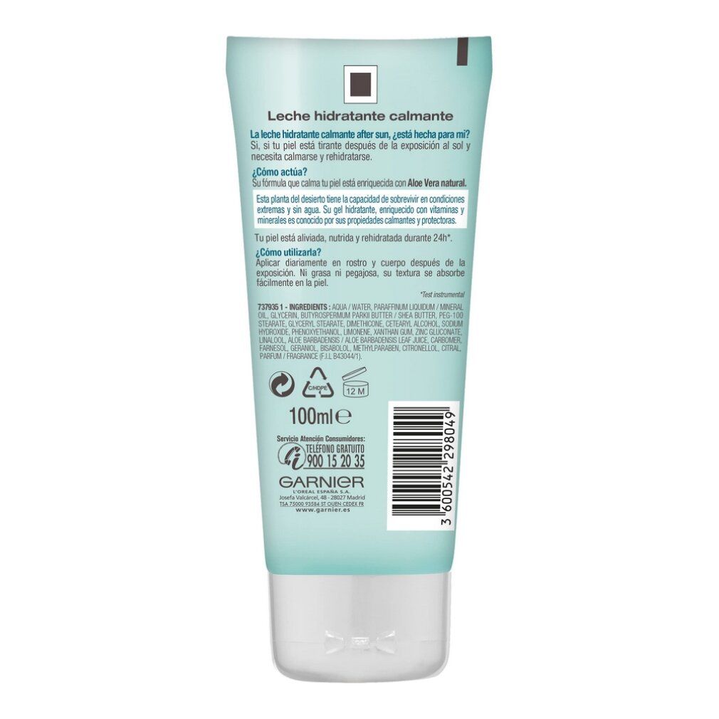 GARNIER AFTER SUN soothing moisturizing milk 100 ml