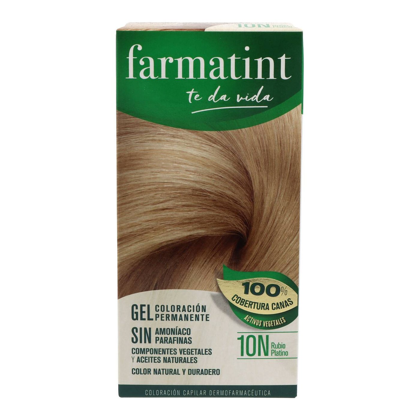 FARMATINT GEL permanent color #10n-platinum blonde 5 units
