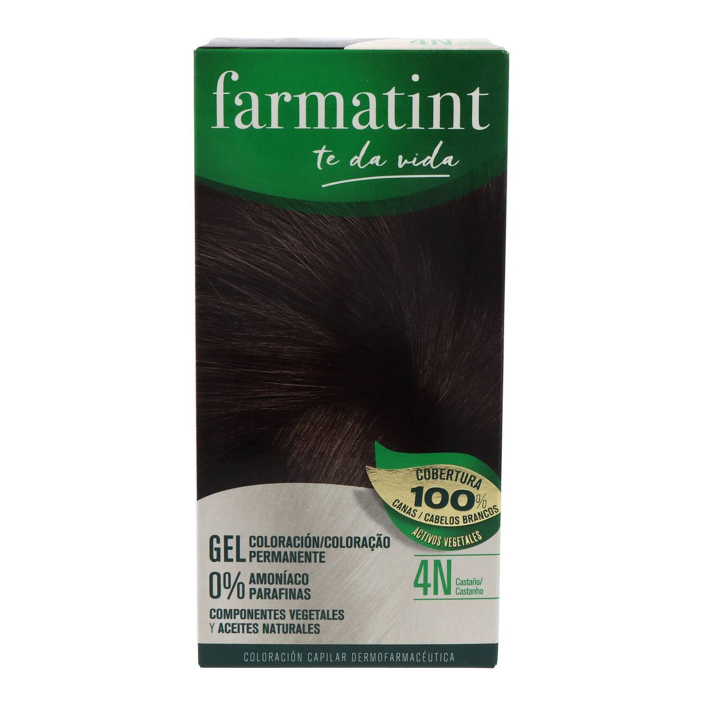 FARMATINT GEL permanent color #4n-brown 5 units
