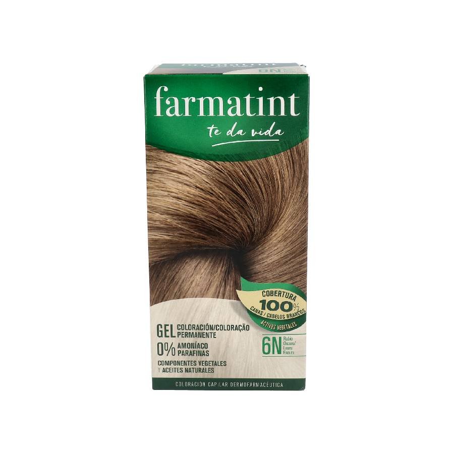 FARMATINT GEL permanent color #6n-dark blonde 5 units