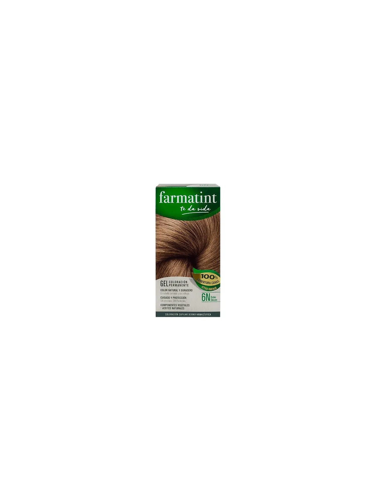 FARMATINT GEL permanent color #6n-dark blonde 5 units