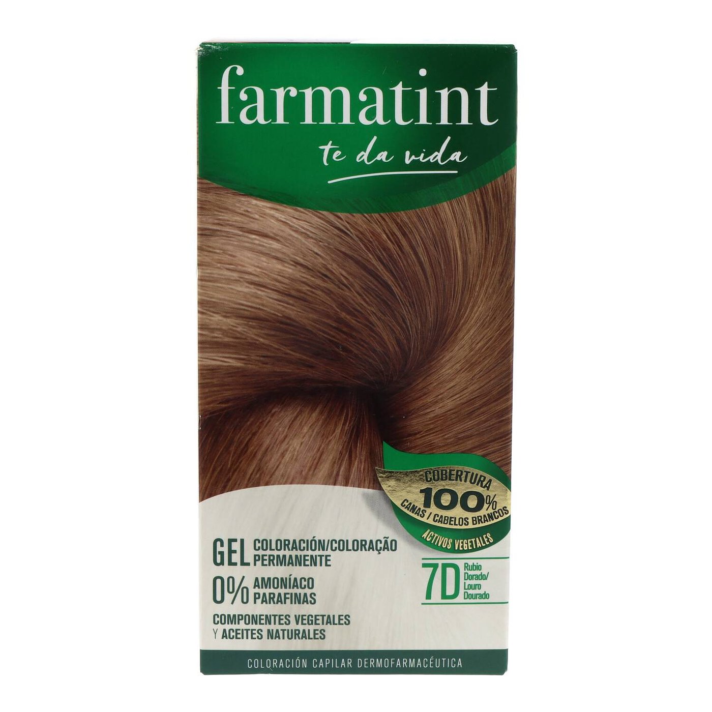 FARMATINT GEL permanent color #7d-golden blonde 5 units