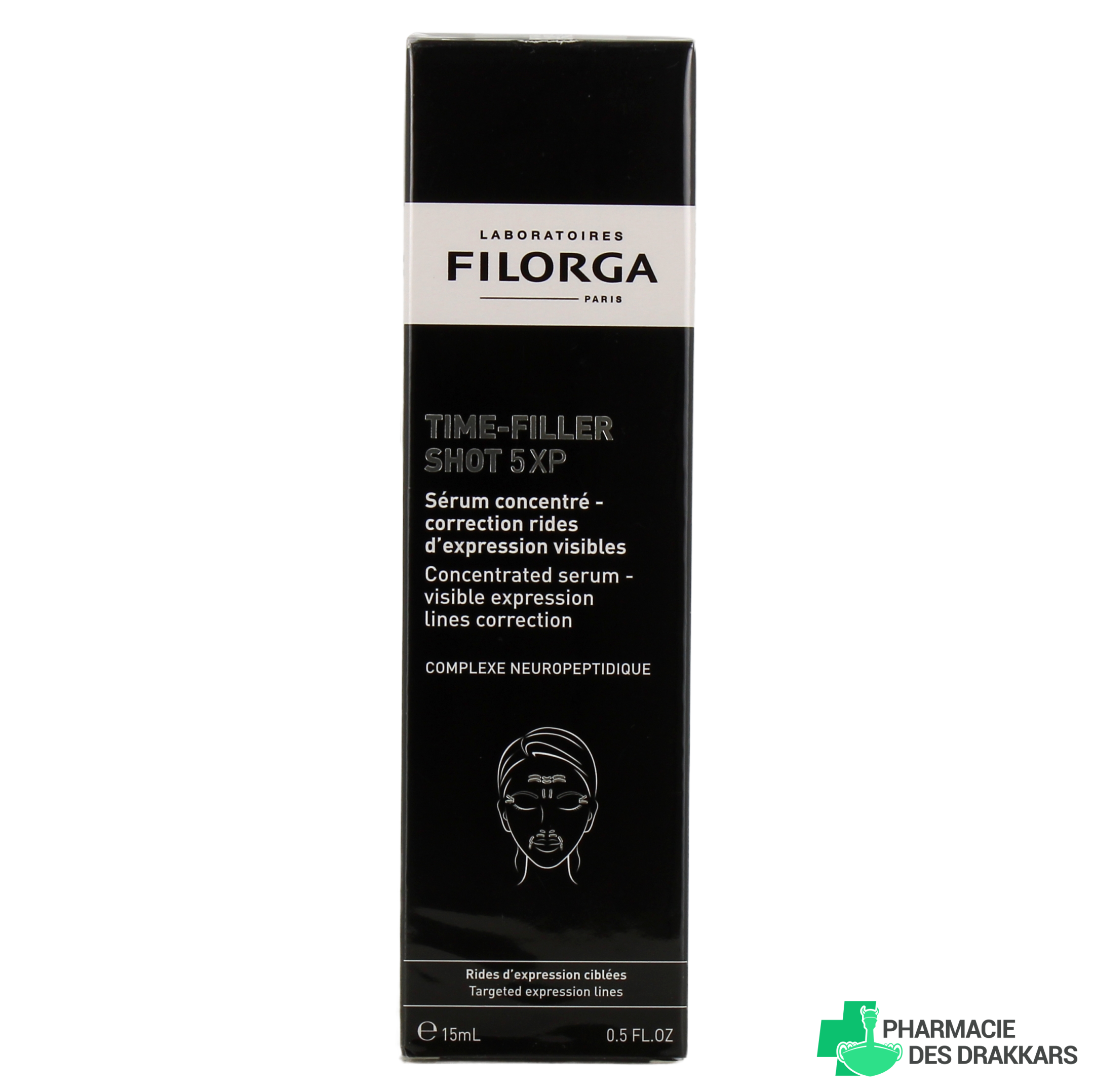 LABORATOIRES FILORGA TIME-FILLER SHOT 5XP sérum concentrado corrección de líneas de expresión visibles 15 ml