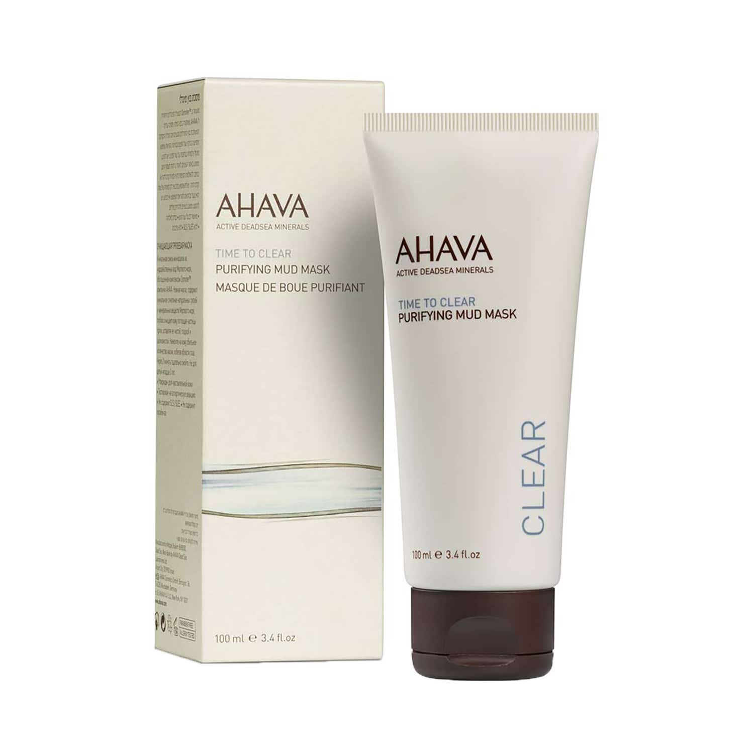 AHAVA TIME TO CLEAR purifying mud mask 100 ml