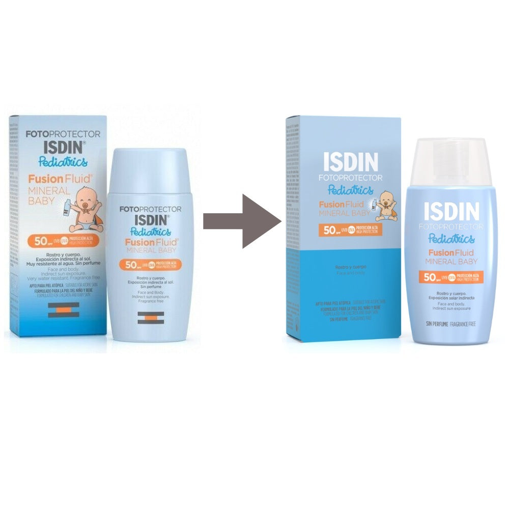 ISDIN BABY FLUID mineral SPF50+ PHOTOPROTECTOR 50 ml