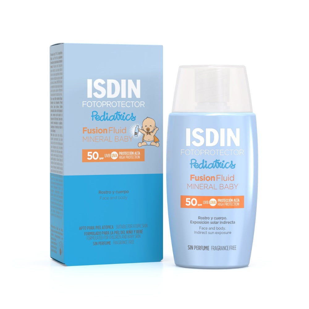 ISDIN BABY FLUID mineral SPF50+ PHOTOPROTECTOR 50 ml