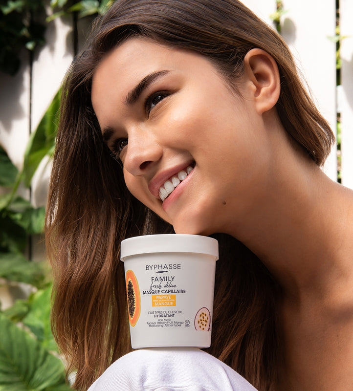BYPHASSE FAMILY FRESH DELICE mask for all hair types 250 ml