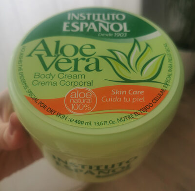 INSTITUTO ESPAÑOL ALOE VERA crema corporal 400 ml