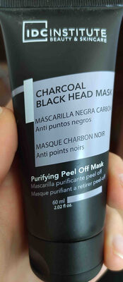 IDC INSTITUTE CHARCOAL black head mask tube 60 ml