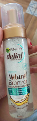 GARNIER NATURAL BRONZER self-tanning mousse 200 ml