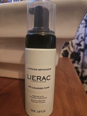 LIERAC DESMAQUILLANTE espuma limpiadora 150 ml