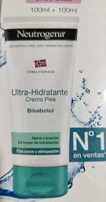 NEUTROGENA ULTRA-HYDRATING FOOT CREAM pack of 2 x 100 ml