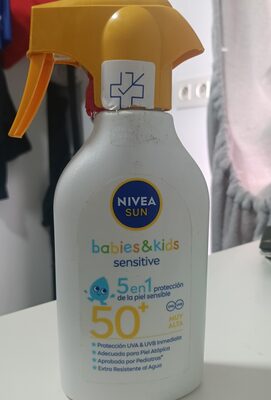 NIVEA SUN BABIES&amp;KIDS SENSITIVE SPF50+ spray gun 270 ml