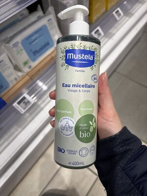 MUSTELA BIO BABY micellar water without rinsing 400 ml