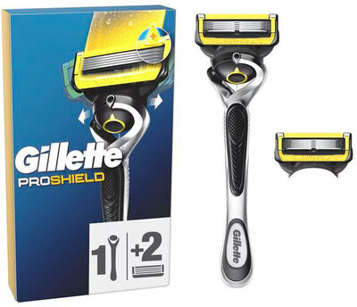 GILLETTE FUSION PROSHIELD razor + 2 refills