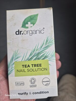 DR. ORGANIC BIOACTIVE ORGANIC tea tree solución para uñas 10 ml