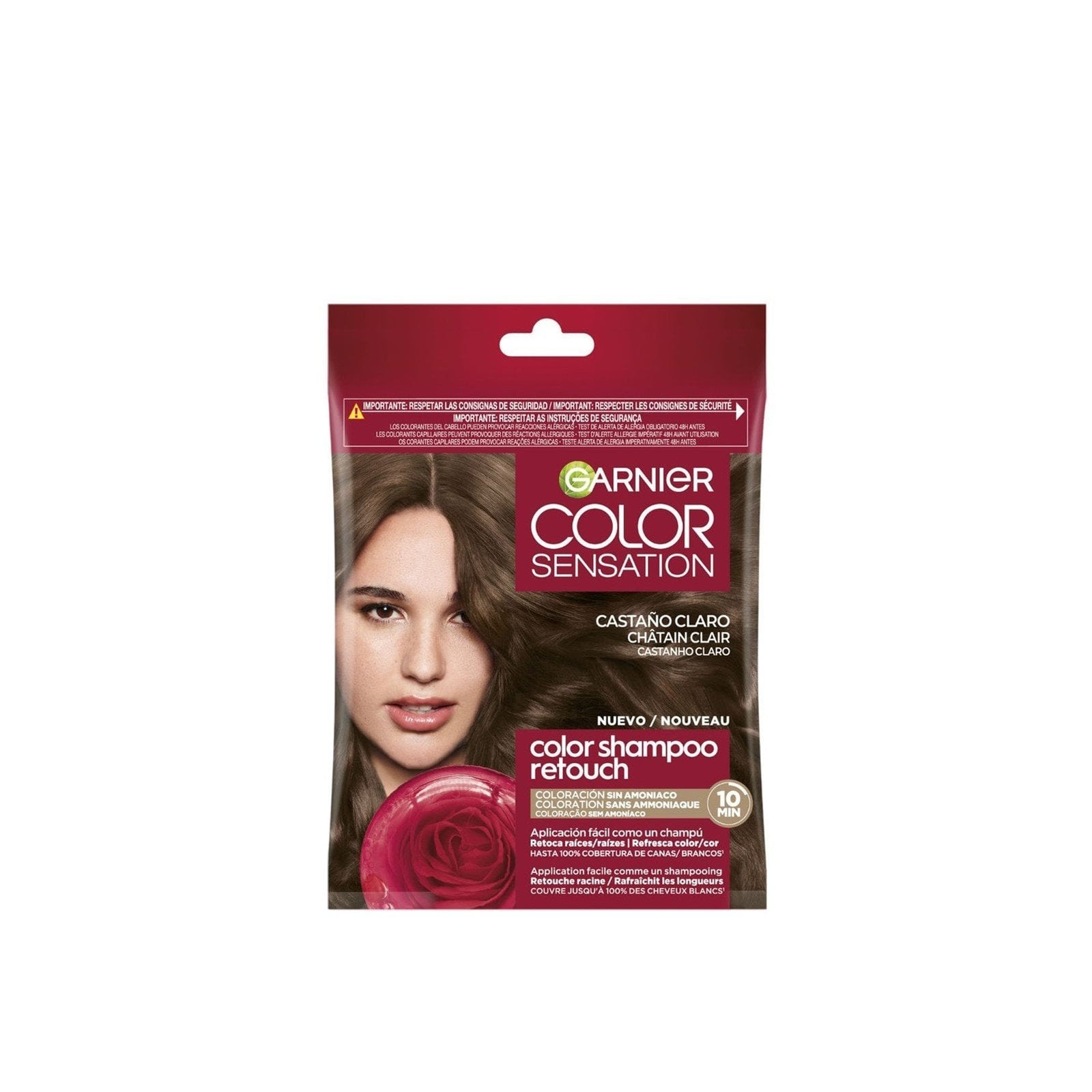 GARNIER COLOR SENSATION tone on tone color shampoo #3.0-dark brown 1 u