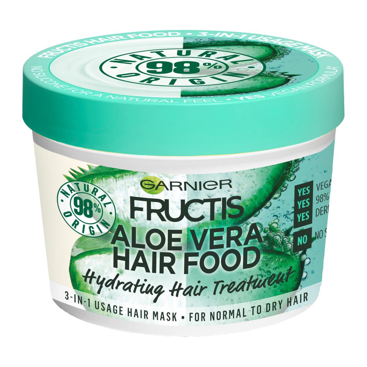 GARNIER FRUCTIS HAIR FOOD ALOE VERA moisturizing mask 390 ml