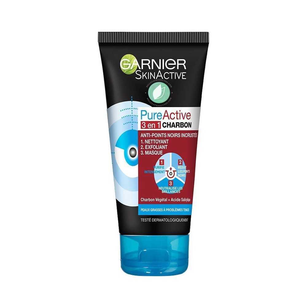 GARNIER PURE ACTIVE CARBON tiras anti-puntos negros 4 u