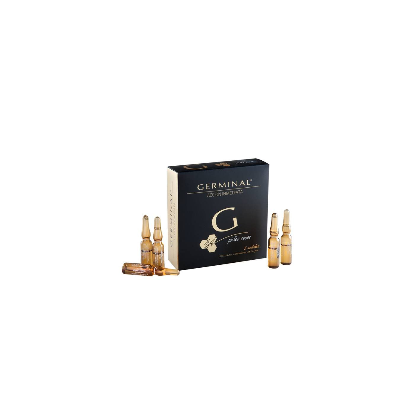 GERMINAL IMMEDIATE ACTION dry skin ampoules 5 x 1.5 ml