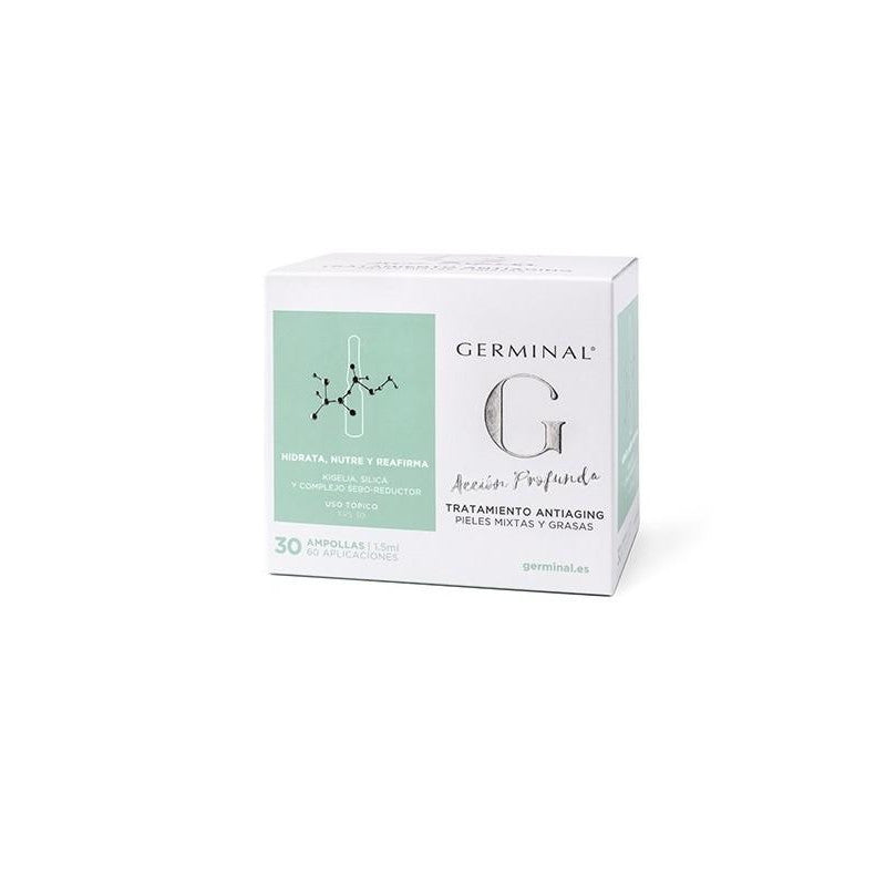 GERMINAL DEEP ACTION anti-aging mixed and oily skin ampoules 30 x 1.5 ml