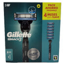 GILLETTE MACH 3 razor + 6 refills