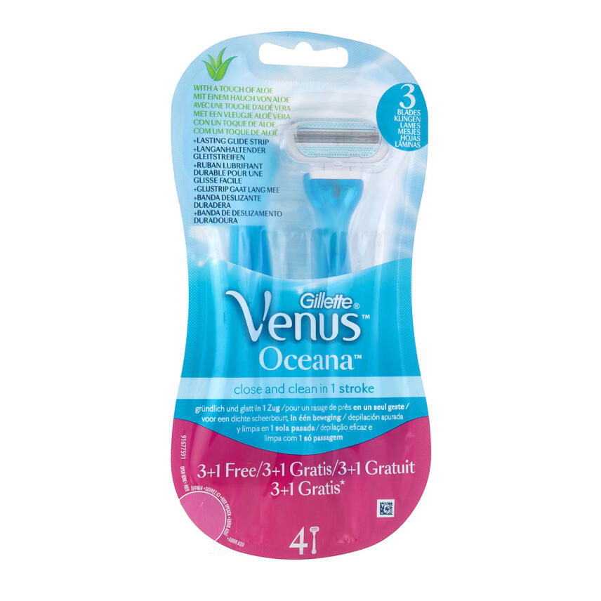 GILLETTE VENUS OCEANA disposable razors 4 units