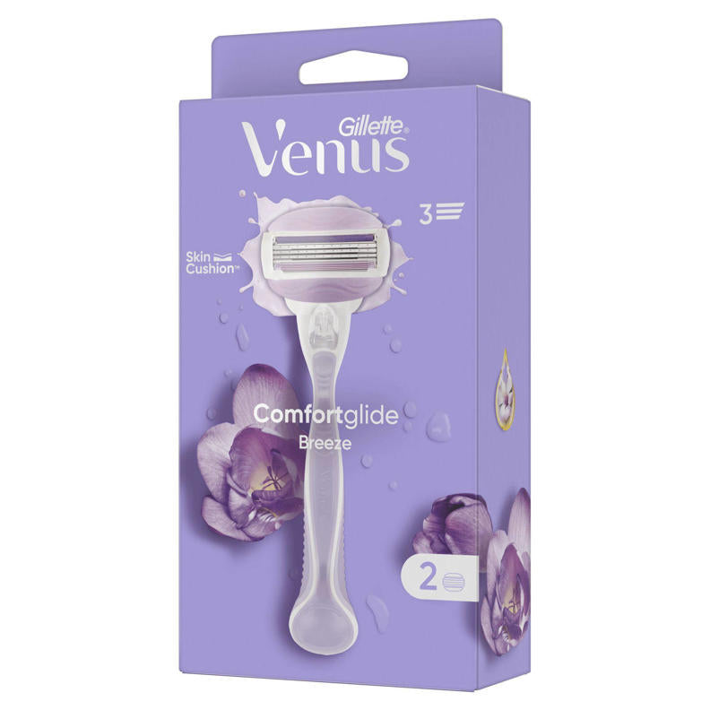 GILLETTE VENUS BREEZE razor + 2 refills