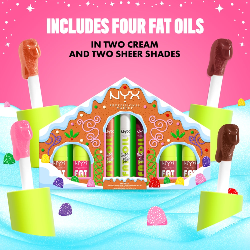 NYX PROFESSIONAL MAKE UP FAT OIL body oil bronze shimmer 70 ml