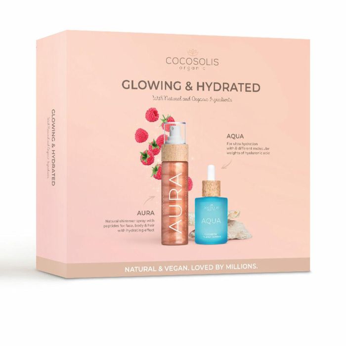COCOSOLIS GLOWING &amp; HYDRATED CASE 2 pcs