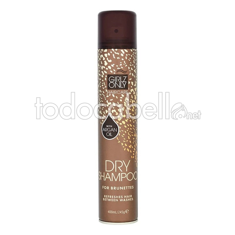 GIRLZ ONLY DRY SHAMPOO for brunettes with argan oil 400 ml