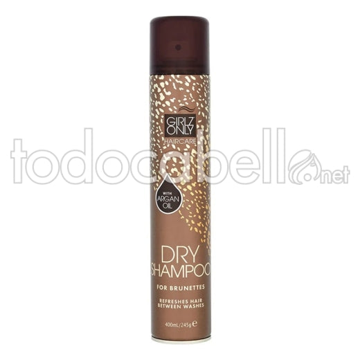 GIRLZ ONLY DRY SHAMPOO for brunettes with argan oil 400 ml