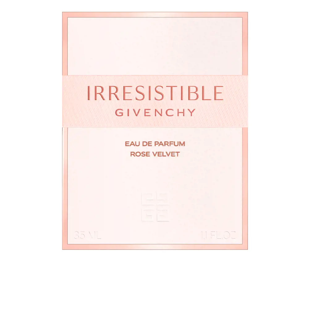 GIVENCHY IRRESISTIBLE ROSE VELVET edp vapo 35 ml