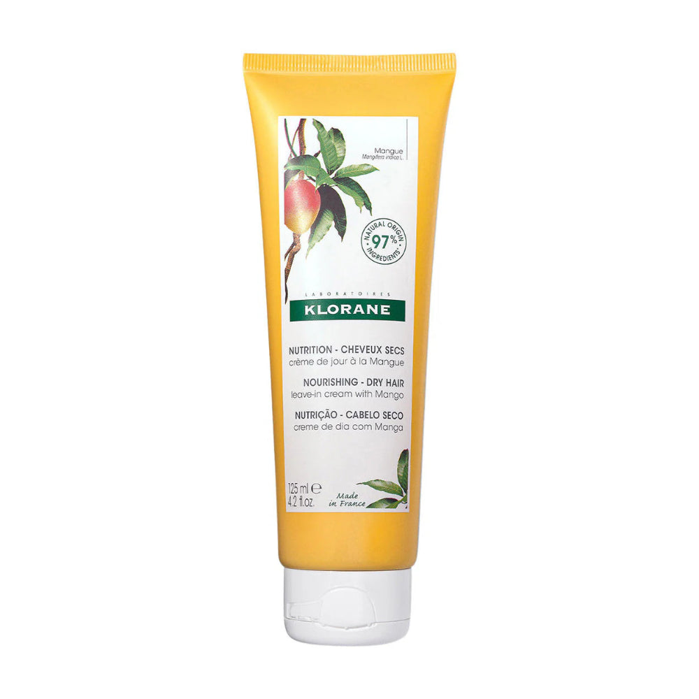 KLORANE AL MANGO nutrition cream without rinsing for dry hair 125 ml