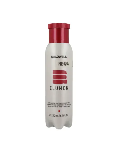 GOLDWELL ELUMEN long lasting hair color oxidant free #NB@4 200 ml