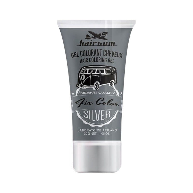 HAIRGUM FIX COLOR gel colorant #silver