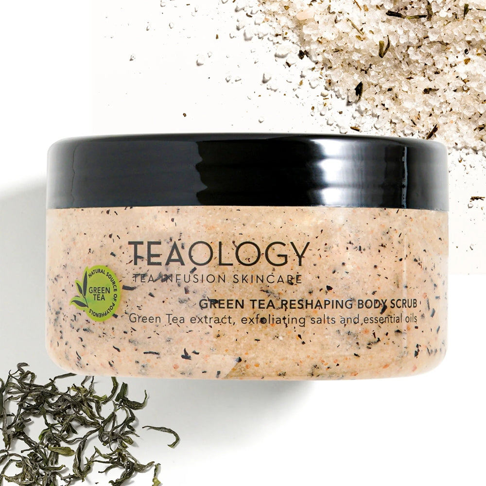 TEAOLOGY GREEN TEA reshaping body scrub 450 gr
