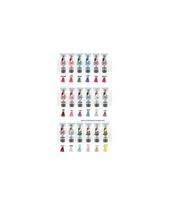 HAIRGUM SIXTY'S COLOR hair color #emerald