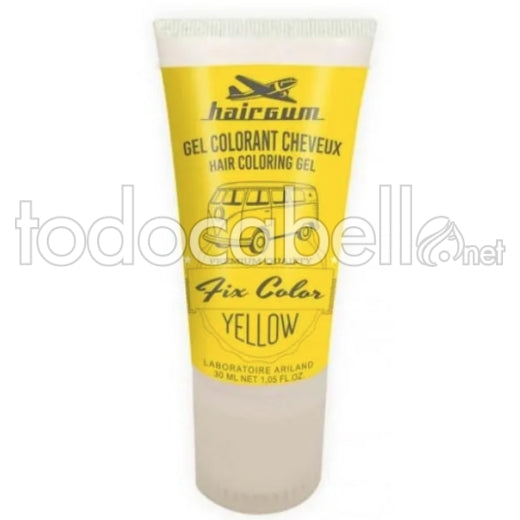 HAIRGUM FIX COLOR gel colorant #yellow