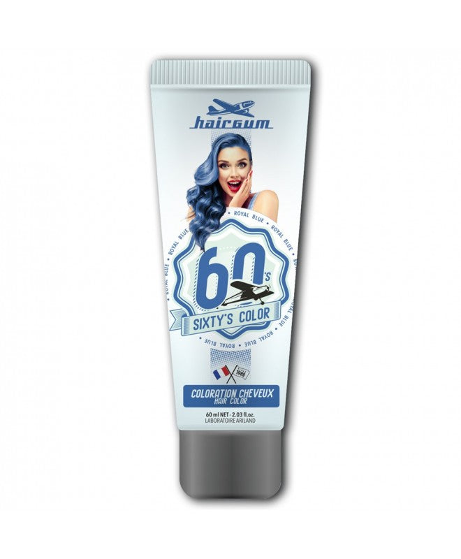 HAIRGUM SIXTY'S COLOR hair color #royal blue