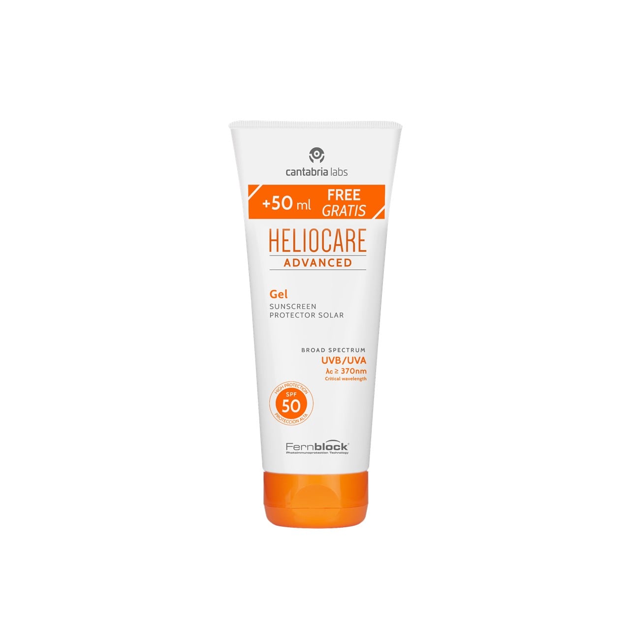 HELIOCARE COLOR sunscreen with cream gel color SPF50 #light 50 ml