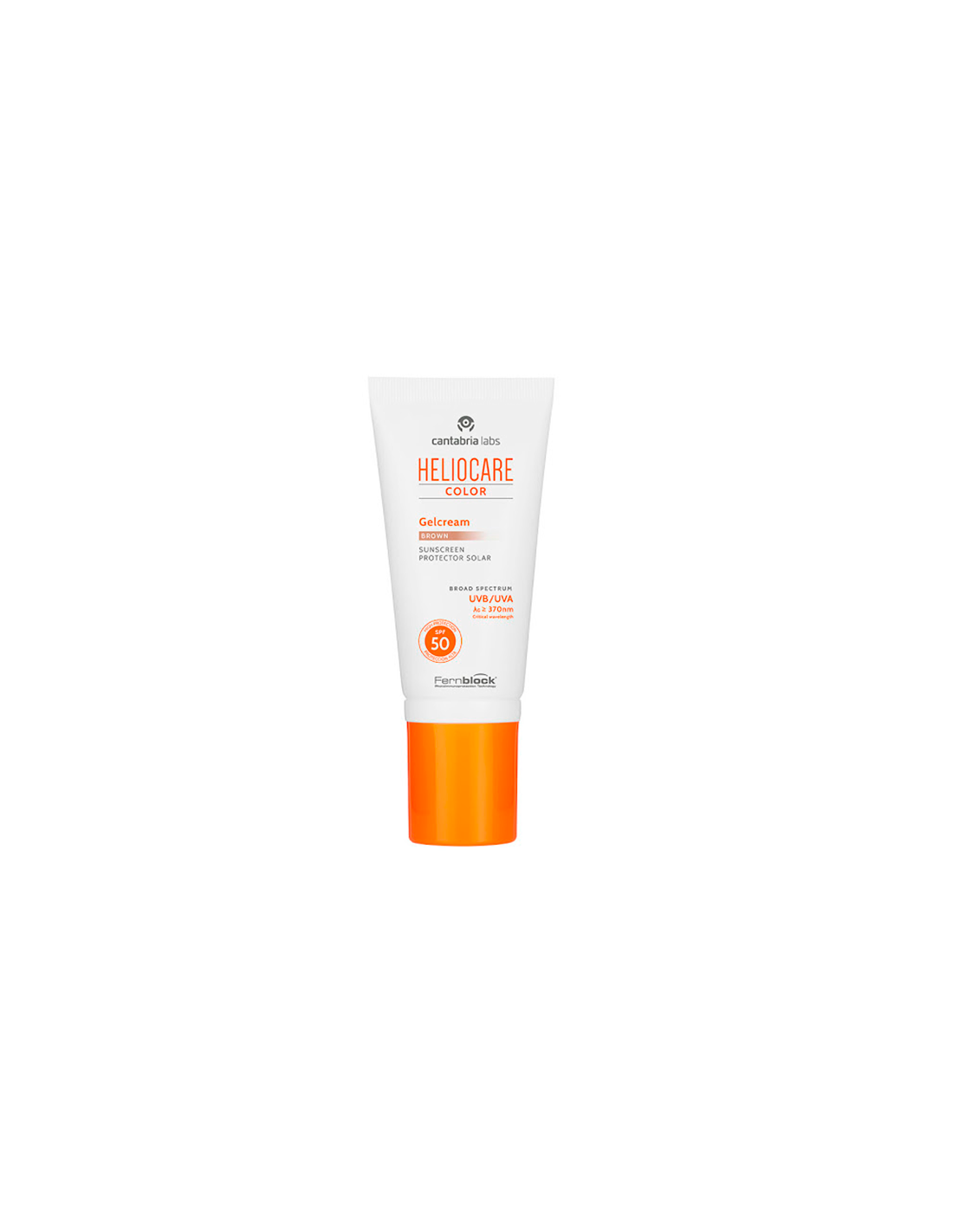 HELIOCARE COLOR sunscreen with cream gel color SPF50 #brown 50 ml