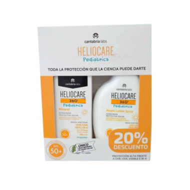 HELIOCARE 360° PEDIATRICS MINERAL SPF50+ CASE 2 pcs