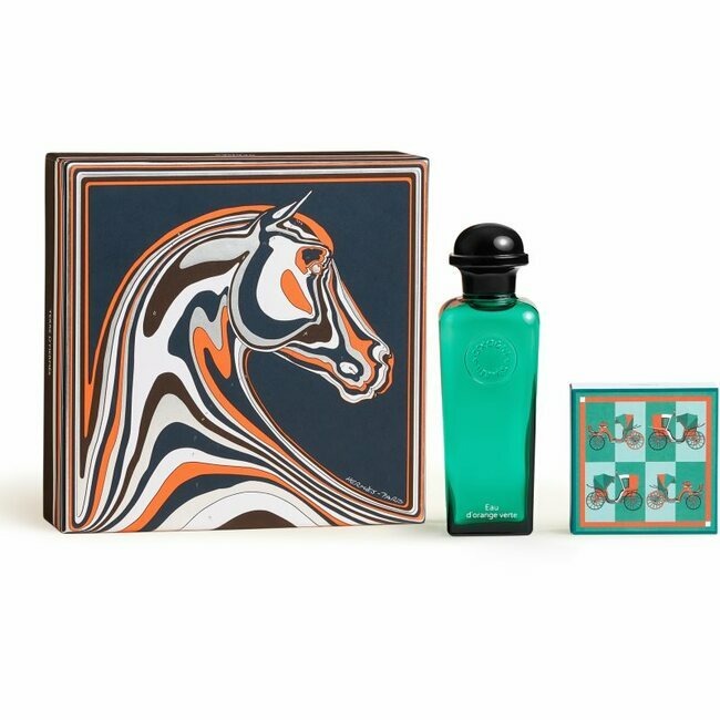 HERMÈS EAU D'ORANGE VERTE CASE 2 pcs